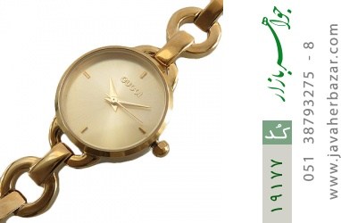 ساعت طلائی مجلسی ساعت گوچی Gucci طلائی مجلسی - کد 19177